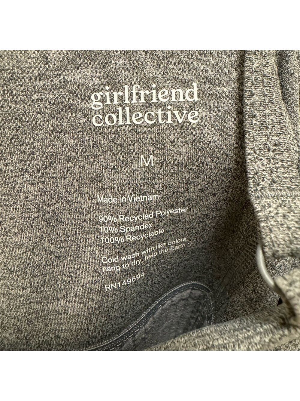 Girlfriend Collective stretchy skater dress - Picture 4 of 4